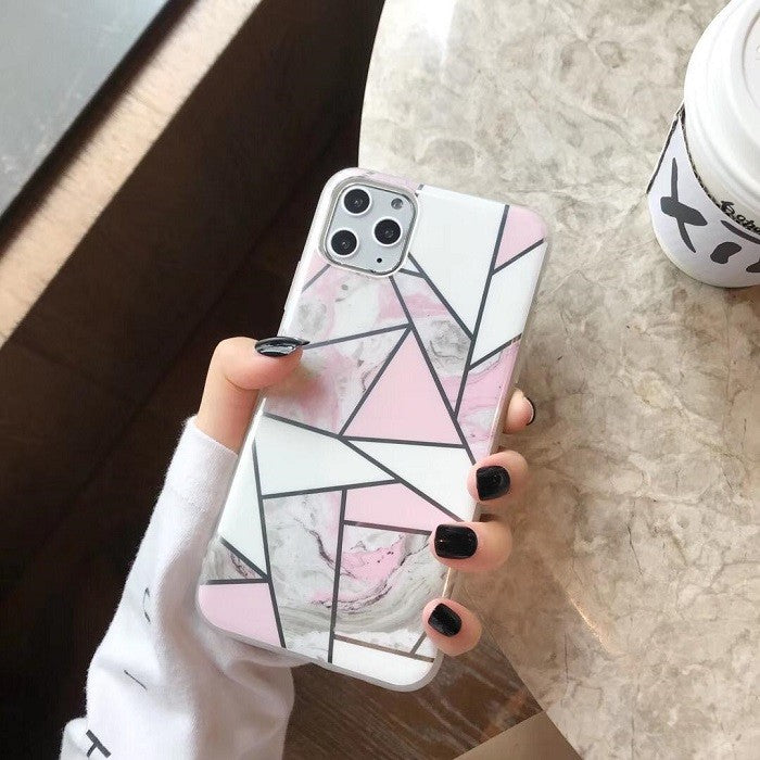 Geometrischer Marmor Phone Case für iPhone 11