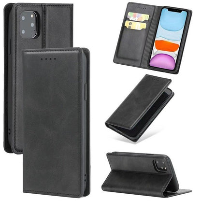 Magnetverschluss Kartenhalter Leder-Telefonkasten Für Apple