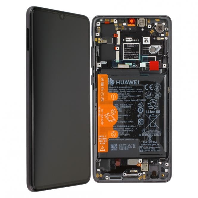 Huawei P30 LCD Display, Schwarz