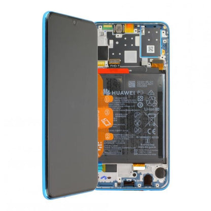 Huawei P30 Lite LCD Display, Peacock Blue