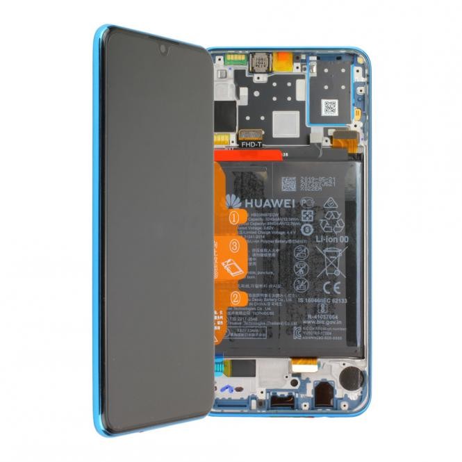 Huawei P30 Lite LCD Display, Peacock Blue
