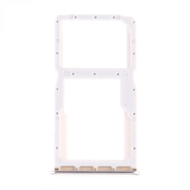 Sim Tray kompatibel mit Huawei P30 lite (Dual Sim), Weiss