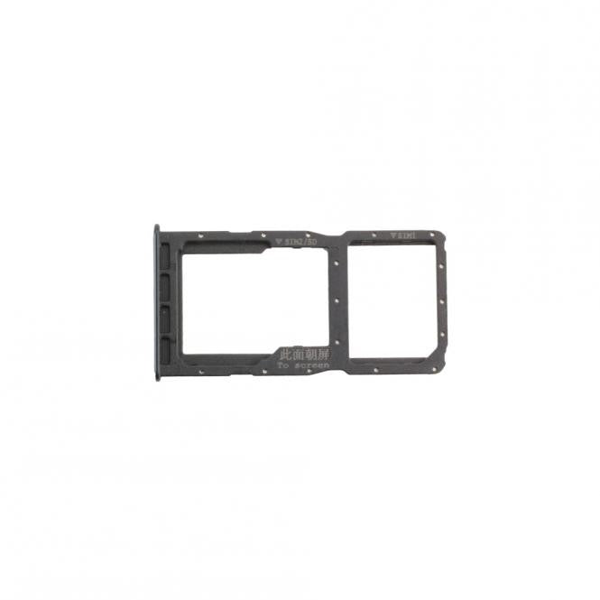 Sim Tray kompatibel mit Huawei P30 lite (Dual Sim), Schwarz