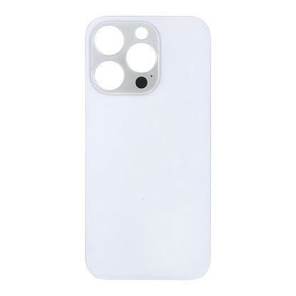 iPhone 14 Pro Max Extra Glas Rückglas mit vergrössertem Kamerarahmen – Schwarz, Silber, Gold, Lila