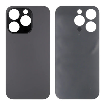 iPhone 14 Pro Max Extra Glas Rückglas mit vergrössertem Kamerarahmen – Schwarz, Silber, Gold, Lila