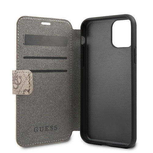 iPhone 11 Pro Guess Charms Ledertasche Handyhülle Cover