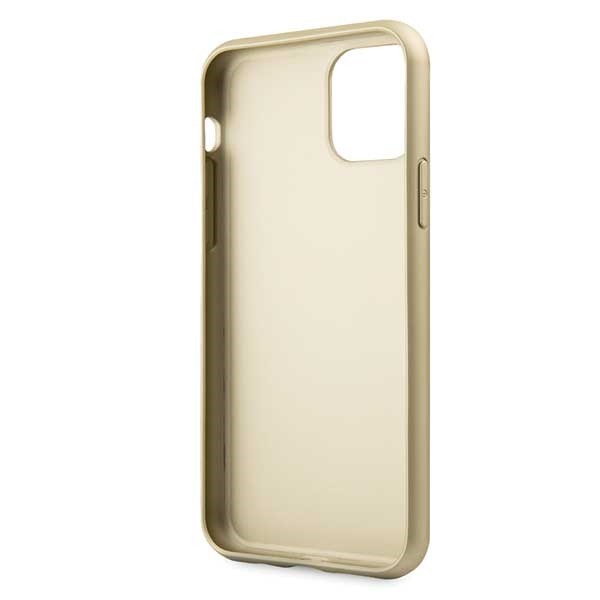 iPhone 11 Pro Guess Charms 4G Schutzhülle Case Hard cover Braun