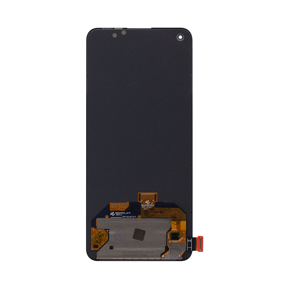 Oppo Find X3 Lite 5G, Reno5 5G, OnePlus Nord 2 5G Display und Digitizer ohne Rahmen, Schwarz (OEM)