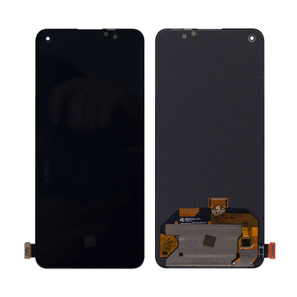 Oppo Find X3 Lite 5G, Reno5 5G, OnePlus Nord 2 5G Display und Digitizer ohne Rahmen, Schwarz (OEM)