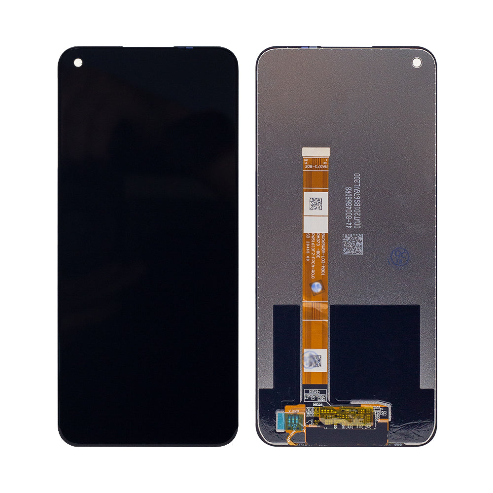 Oppo A53 4G, A53S 4G Display und Digitizer ohne Rahmen, Schwarz, OEM