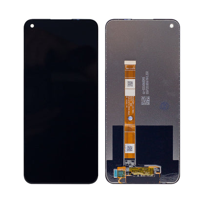 Oppo A53 4G, A53S 4G Display und Digitizer ohne Rahmen, Schwarz, OEM