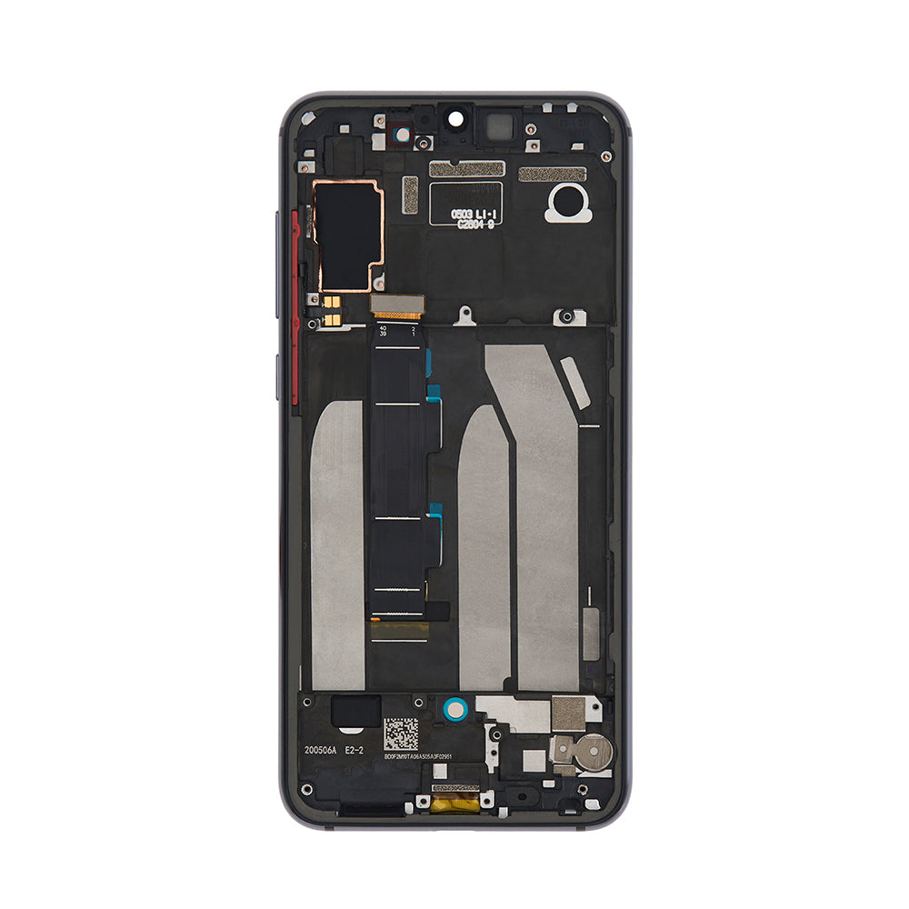 Xiaomi Mi 9 SE Display und Digitizer mit Rahmen, Grau (OEM)