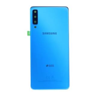 Original Akku Deckiel Backcover für Samsung Galaxy A7 (2018) in Blau
