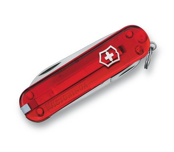 Victorinox Classic SD Rot Transparent