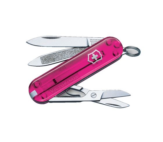 Victorinox Classic SD Pink Transparent