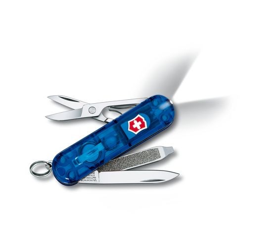 Victorinox Swiss Lite Blau Transparent