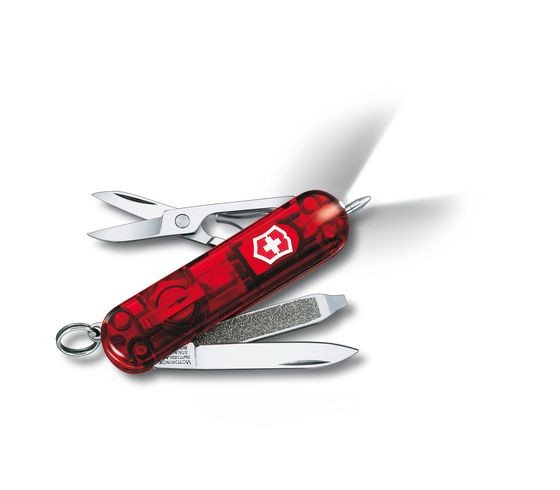 Victorinox Signature Lite Rot Transparent
