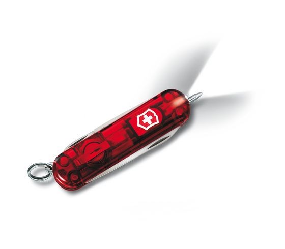 Victorinox Signature Lite Rot Transparent