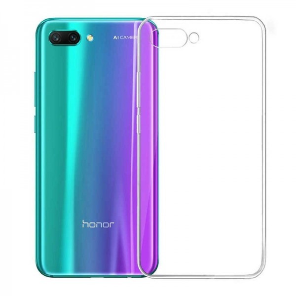 Huawei Honor 10 Durchsichtig Transparent Silikon Case Hülle