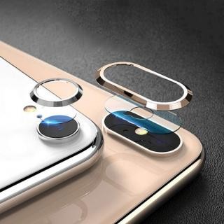 Tempered Kameraschutzglas für iPhone XS Max, Silber