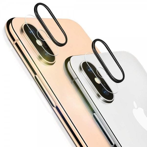 Tempered Kameraschutzglas für iPhone XS Max, Silber