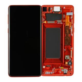 Samsung Galaxy S10 LCD Display, Rot