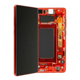 Samsung Galaxy S10 Plus LCD Display, Rot