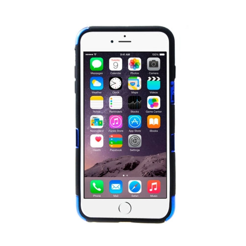 Skull-Kopf-Soft Hülle iPhone 6 4.7" Blau