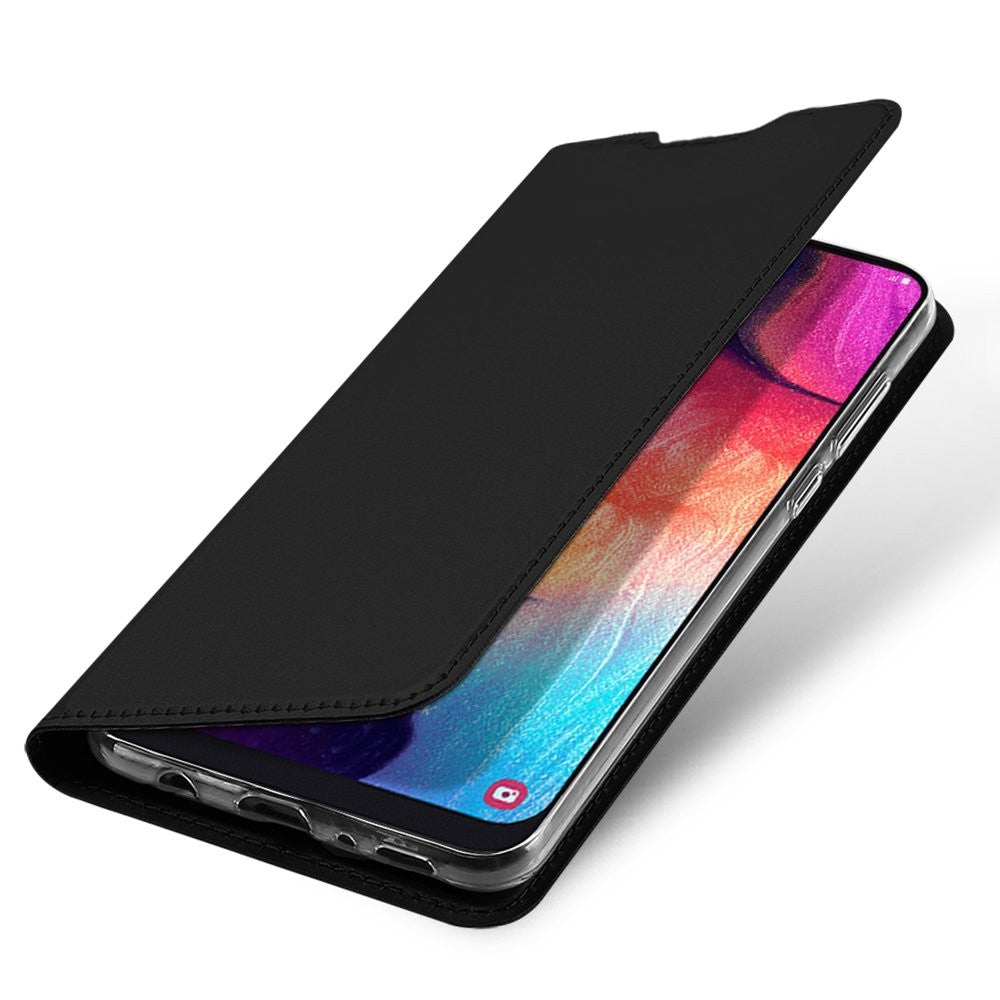 DUX DUCIS Bookcase schutzhülle Aufklappbare hülle für Samsung Galaxy A50 Schwarz
