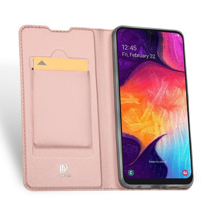 DUX DUCIS Bookcase schutzhülle Aufklappbare hülle für Samsung Galaxy A50 Rosa Gold