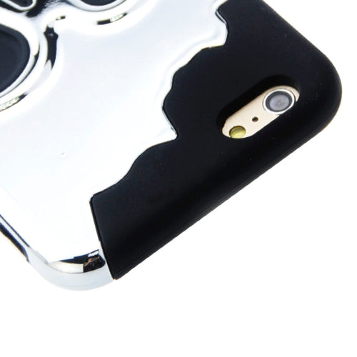 Skull-Kopf-Soft iPhone 6 4.7" Weiss