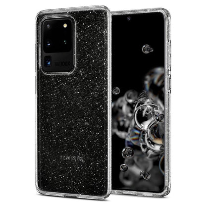 SPIGEN Liquid Crystal Glitzer Samsung Galaxy S20 Ultra Schutzhülle Case Cover