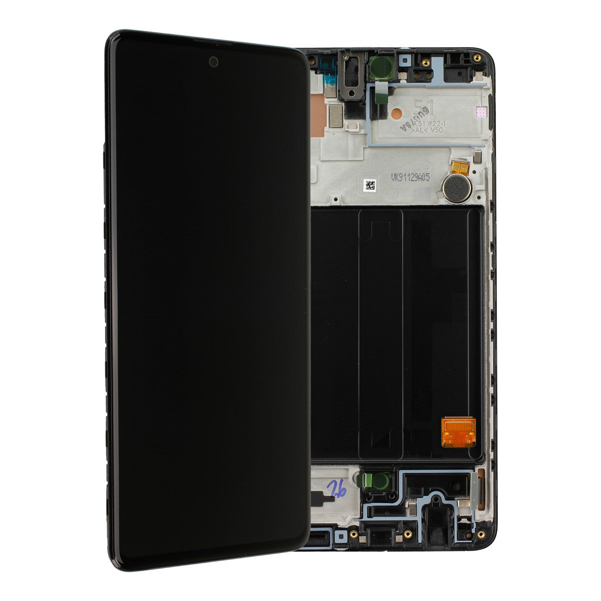 Samsung Galaxy A51 A515F LCD + Touch Einheit, Schwarz