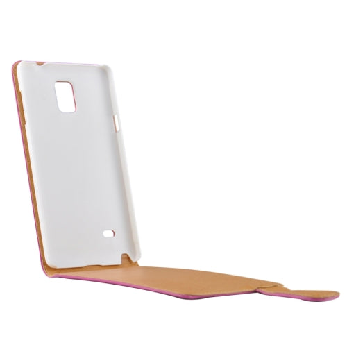 Blau Flip Leder Etui Tasche Note 4