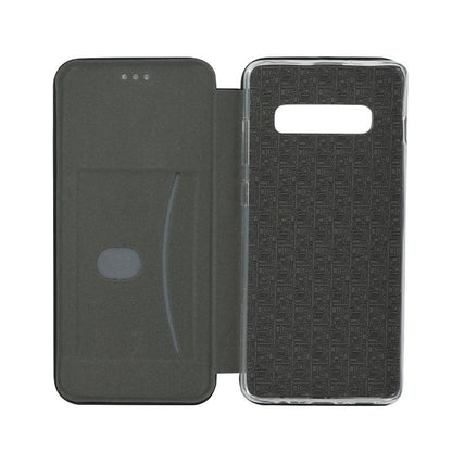 Samsung Galaxy S10 Plus Leder Hülle Etui Schwarz