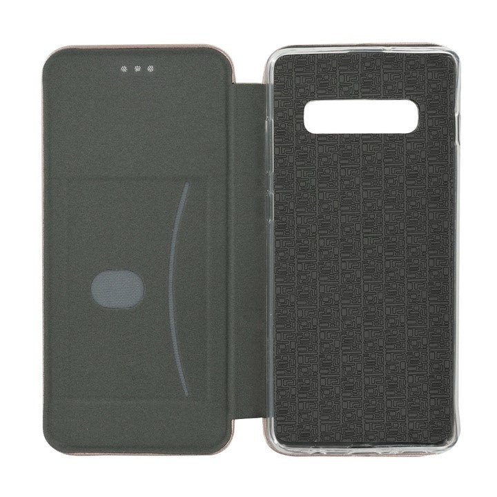 Samsung Galaxy S10 Plus Leder Hülle Etui Rosegold