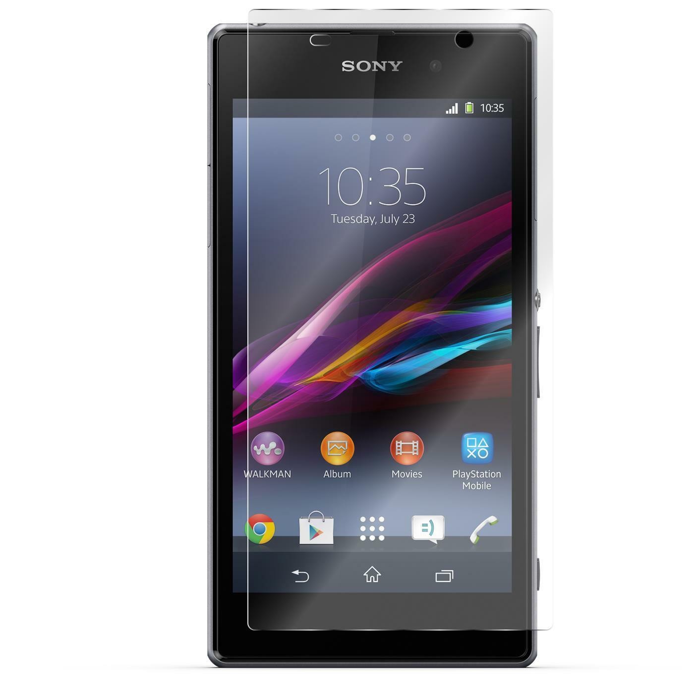 9H Panzerglas Tempered Folie Xperia Z1 L39h
