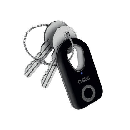 SBS Taggy Bluetooth Keyfinder für iOS/Android Schwarz