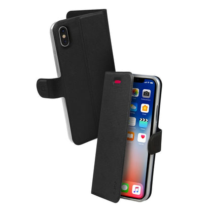SBS Sense Book Leder Hülle Etui für iPhone X / XS