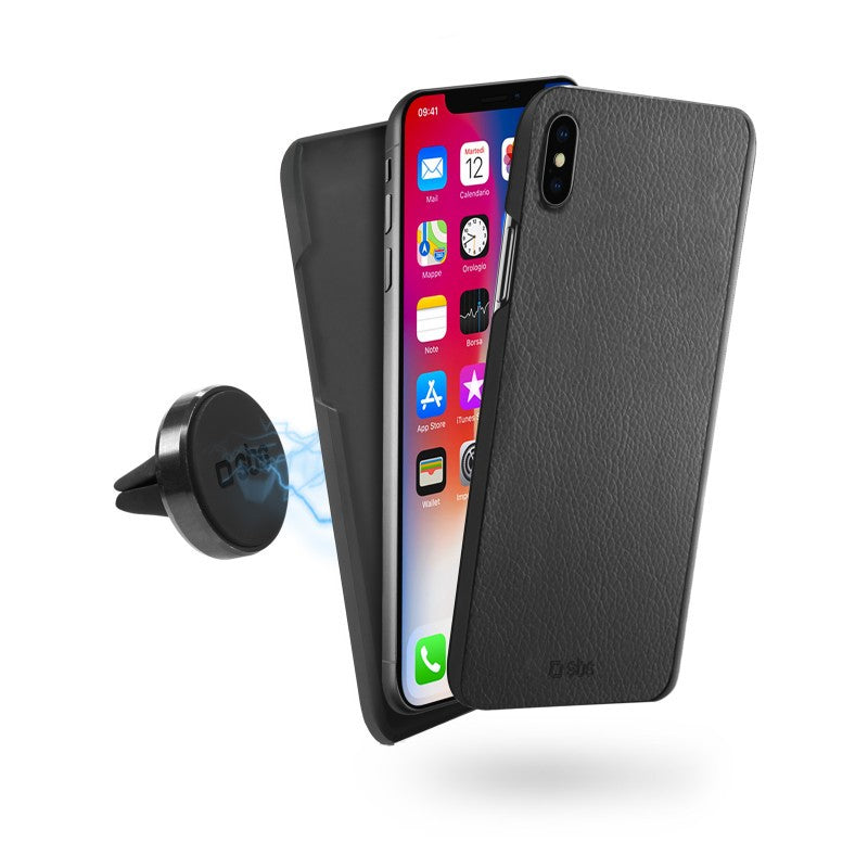 SBS DUAL CASE mit Magnetabdeckung FÜR IPHONE XS/X