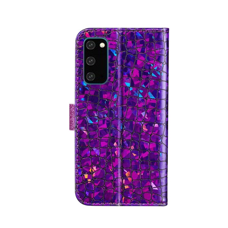 Bling Glitzer Book Wallet ID Case Hülle für Samsung Galaxy S20 Lla