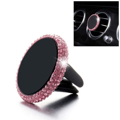 Bling Glitzer 360 Magnetischer KFZ Handyhalter Auto Halterung Pink