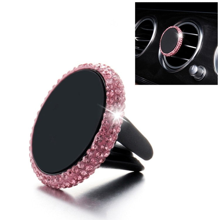 Bling Glitzer 360 Magnetischer KFZ Handyhalter Auto Halterung Pink