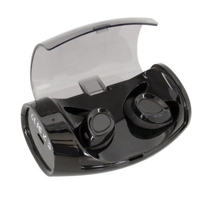 TWE Kabellose Wireless In-Ear Kopfhörer mit Lade Case für Smartphone