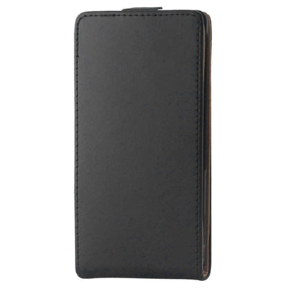 Schwarz Flip Leder Etui Tasche Xperia Z3