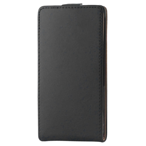 Schwarz Flip Leder Etui Tasche Xperia Z3