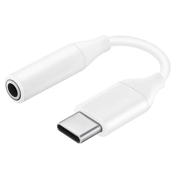 Samsung Adapter - EE-UC10 - USB Typ-C zu 3,5mm Klinke - Weiss Original Audio Kopfhörer
