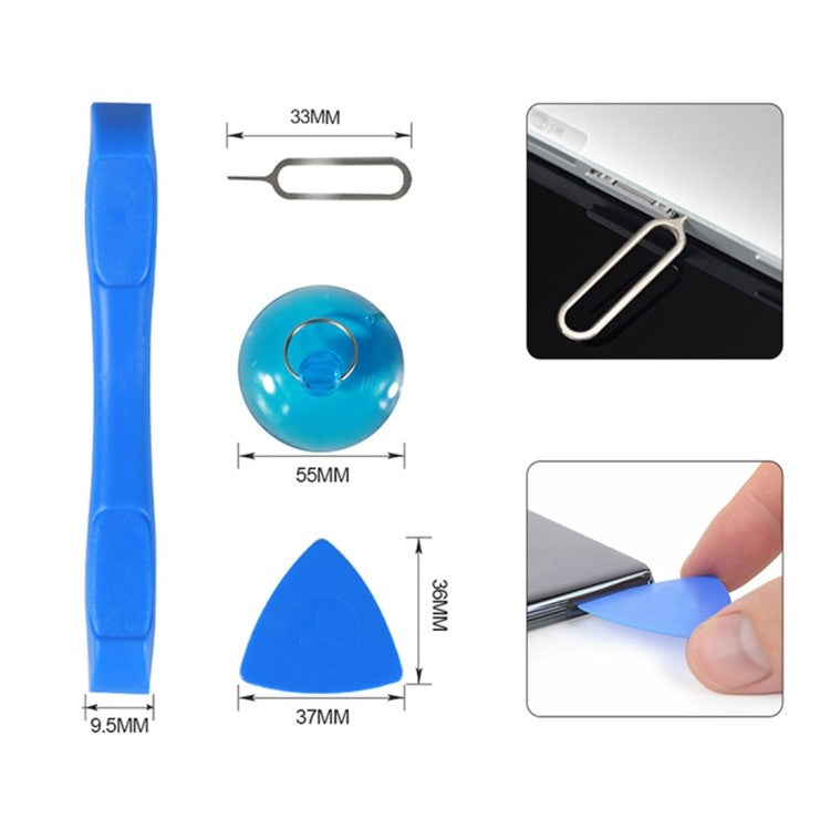 BEST BST-504 9 in 1 Handy-Demontage-Werkzeugsatz für Samsung-Smartphone