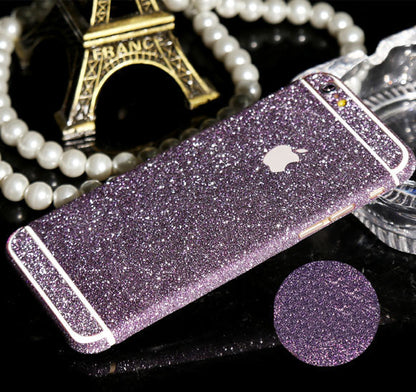 iphone 6 6S Plus Lila Bling Aufkleber Schutz-Folie Sticker Skin