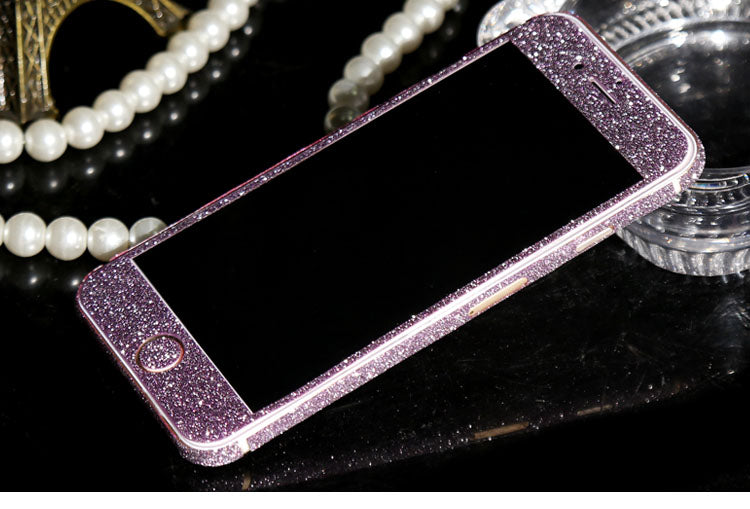 iphone 6 6S Plus Lila Bling Aufkleber Schutz-Folie Sticker Skin